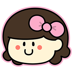 あのりぼんの子【毎日使える】