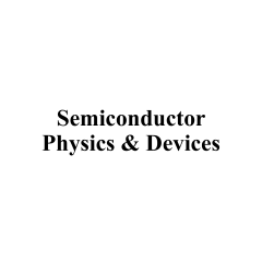 Semiconductor Physics and Devices (Eng)