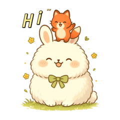 Big Rabbit and Little Fox