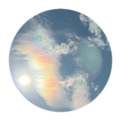 空と雲と天気の綺麗なスタンプ8 文字無し