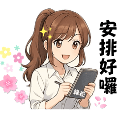 小綠卡哇伊小秘書（綠崧企業秘書篇）