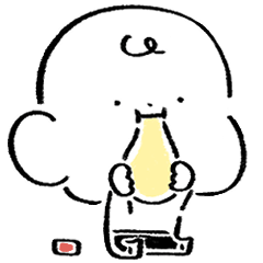 だびくん。（食べるだじゃれ）