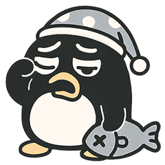 Penguin angry