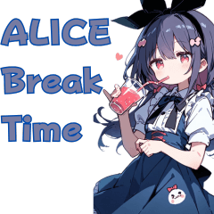 Alice Break Time Sticker