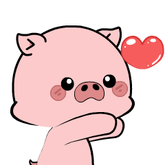 Baby Pig 8 : Animated Stickers