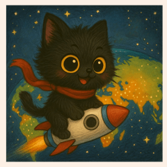 猫が世界を旅するあなたのお供に