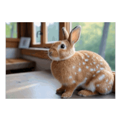 Little Bunny Watching the Scenery3