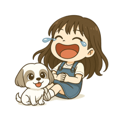 Haru是隻西施犬