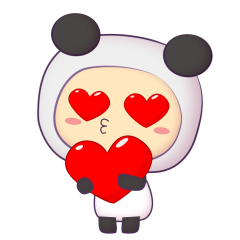 Cute Panda kid