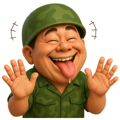 Soldier Funny Face