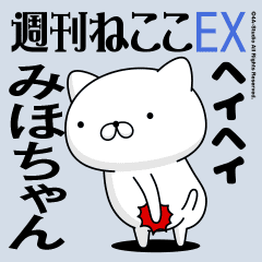 Move "Miho-chan" name sticker feature