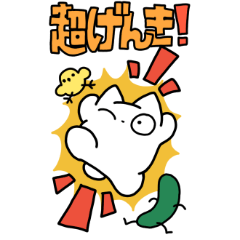 Like a cat's big Sticker