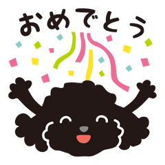 Black toy poodles_Fun days