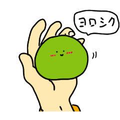 手のひらのおもち～抹茶餅＆檸檬餅
