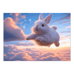 Little Bunny Watching the Scenery8