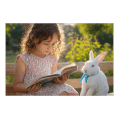 Little Bunny Watching the Scenery10