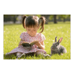 Little Bunny Watching the Scenery11