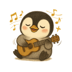Sweet  Penguin Baby