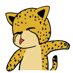 退屈なチータさん
