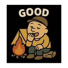 気まぐれおじさんスタンプ