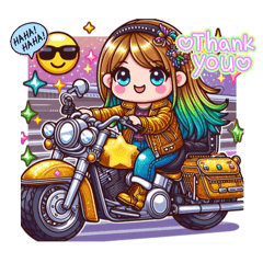 #golden bike