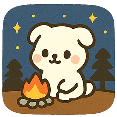 Puppy Xianxian is playing happily