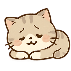 A cute and cuddly American Shorthair cat