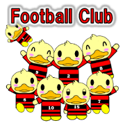 SOCCER CLUB STICKER (duck)