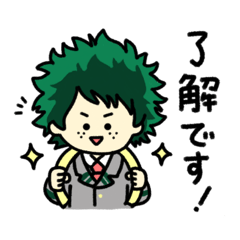 My Hero Academia Cute Sticker