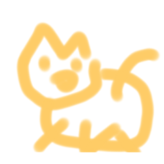 いぬとパンダ