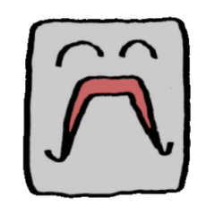 セメントスの顔スタンプ