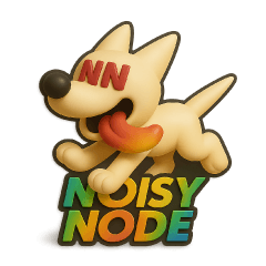 Noisy and adorable. Dog noise stickers