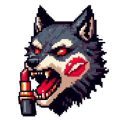 Cool Werewolf Stickers