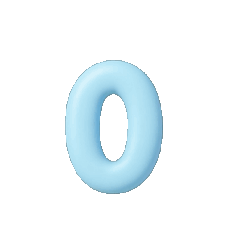 Number cute 001
