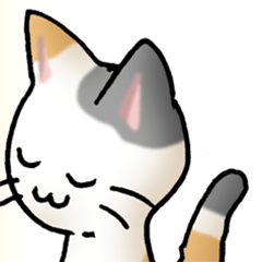 猫のスタンプ　その16(控え目）
