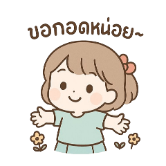 Cute little girl Minimal