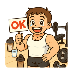 Muscle Outside, Marshmallow Inside!