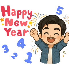 Super Handsome Boy Celebrate with You
