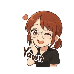 Yawn Daily Stickers