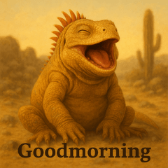 Sunny Mood Iguana