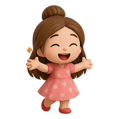 GM Cute Chibi Bun Girl
