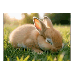 Little Bunny Watching the Scenery12