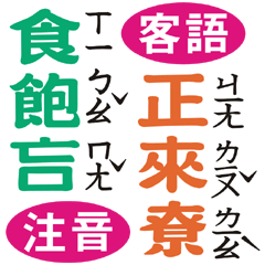 Hakka Phonetic Notation-Daily Use