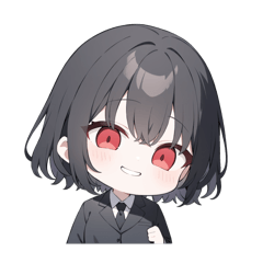 感情迷子のOLちゃん(SDキャラ)