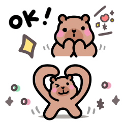 慵懶豚豚 ♡ ♡ 可愛表情包 (省空間)