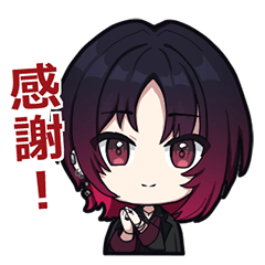 Ren Kisaragi Daily Life Stickers.