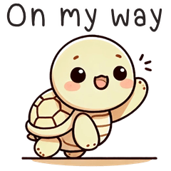 Playful Albino turtle (ENG)