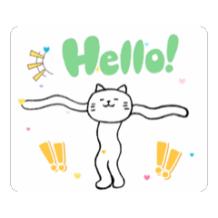 ［Funny Cats］言成金工坊原創手繪貼圖