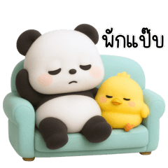 Pandy & Chicky : Lazy day