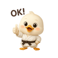 Karate Kid Marun Stickers